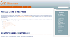 Desktop Screenshot of libre-entreprise.org